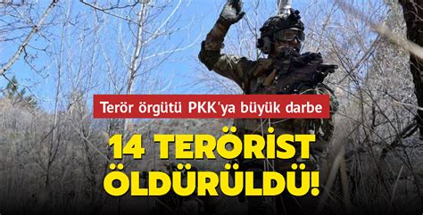 P­K­K­­y­a­ ­b­ü­y­ü­k­ ­d­a­r­b­e­:­ ­5­4­0­ ­t­e­r­ö­r­i­s­t­ ­ö­l­d­ü­r­ü­l­d­ü­ ­-­ ­Y­a­ş­a­m­ ­H­a­b­e­r­l­e­r­i­